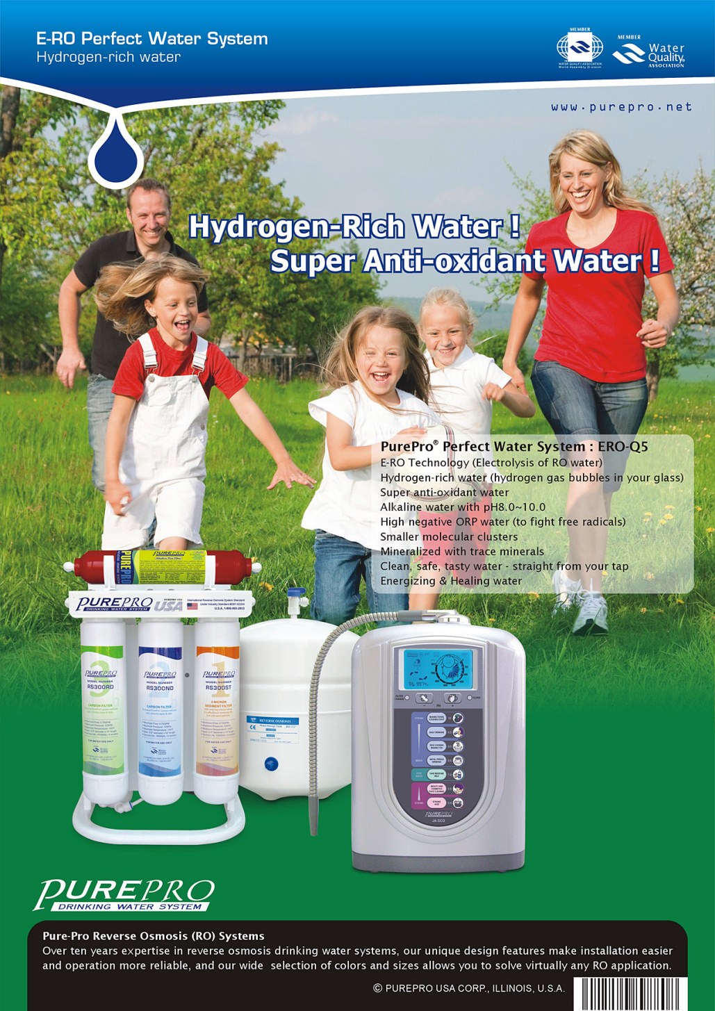 PurePro Water Ionizer JA703